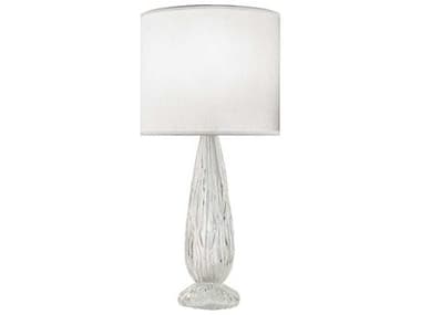 Fine Art Handcrafted Lighting Las Olas Silver Leaf Glass LED Buffet Lamp FA90041016ST