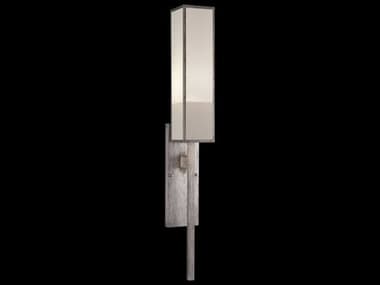 Fine Art Handcrafted Lighting Perspectives 33" Tall Silver LED Wall Sconce FA7539502GU