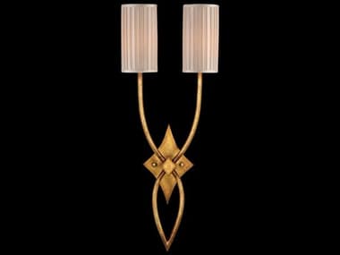 Fine Art Handcrafted Lighting Allegretto 31" Tall Gold Wall Sconce FA418850ST
