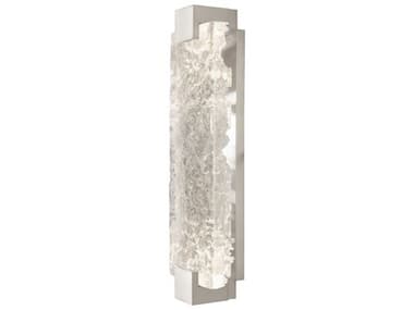Fine Art Handcrafted Lighting Terra 21" Tall 2-Light Silver Glass LED Wall Sconce FA89675021ST