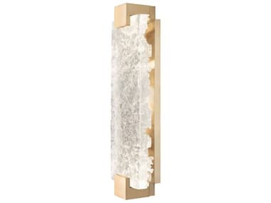 Fine Art Handcrafted Lighting Terra 21" Tall 2-Light Gold Glass LED Wall Sconce FA89675031ST