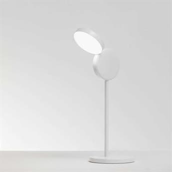Fontana Arte Optunia LED White Table Lamp FON4396B