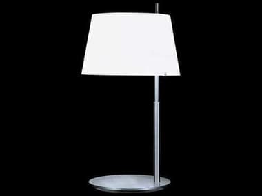 Fontana Arte Passion with Opaline Frosted Glass Chrome Table Lamp FONU361000