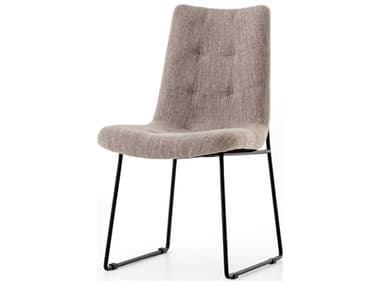 Four Hands Ashford Camile Gray Fabric Upholstered Side Dining Chair FSCASH10004082P