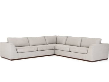 Four Hands Centrale Colt 3 - Piece 120" Wide Gray Fabric Upholstered Sectional Sofa FSUCEN01102789S1