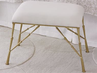 Global Views Antique Brass Accent Stool GV790374
