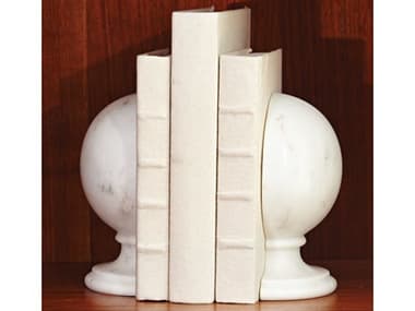 Global Views Marble Sphere Bookends GV992382
