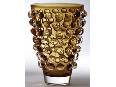 Global Views Bubble Wide Amber Vase GV660266