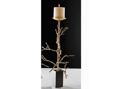 Global Views Twig Brass Large Candle Holder GV992058
