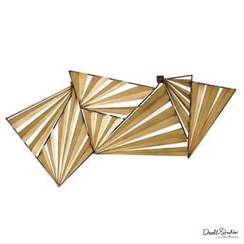 Global Views Deco Metal Wall Art GVD990057