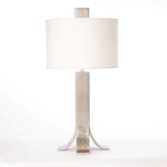Global Views Everest Antique Nickel Two-Light Buffet Lamp GV790786