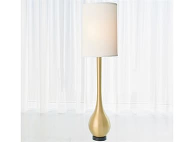 Global Views 81" Tall Brushed Brass Floor Lamp GV993143
