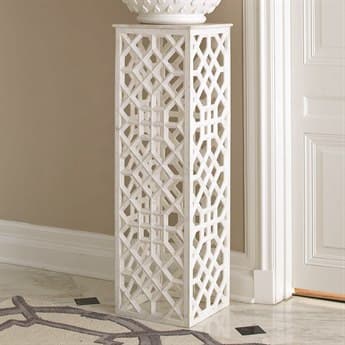 Global Views Marble 14" Square End Table GV991948