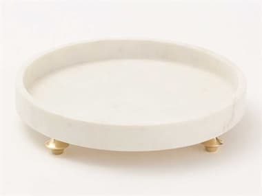 Global Views Quintessentia White Serving Tray GVJB990079