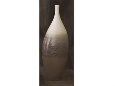 Global Views Rises Cream Small Tall Vase GV1891