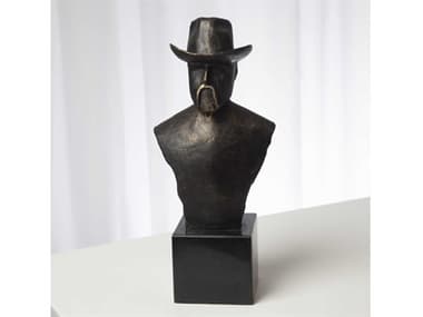 Global Views Cowboy Hat Sculpture GV882502