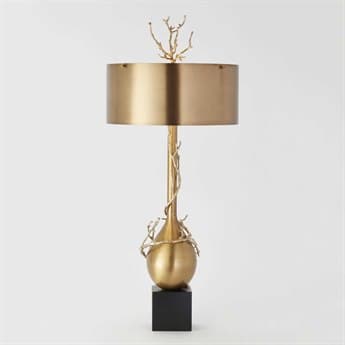 Global Views Twig Brass Buffet Lamp GV991963