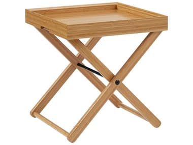 Greenington Teline 19" Square Wood Caramelized End Table GTGT001CA