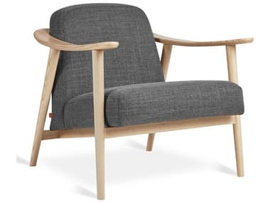Gus* Modern Baltic 30" Brown Fabric Accent Chair GUMECCHBALTANDPEWAN