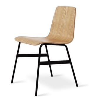 Gus* Modern Lecture Dining Chair GUMECCHLECTAN
