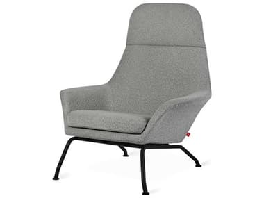 Gus* Modern Tallinn 34" Gray Fabric Accent Chair GUMECCHTALLCOPIRO