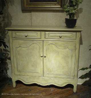 Habersham French Cottage 41&quot; Wide White Accent Chest HA175132