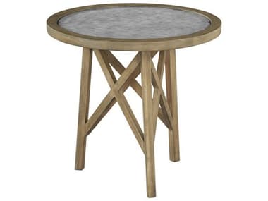 Hekman Accents 26" Round Metal Special Reserve End Table HK27872