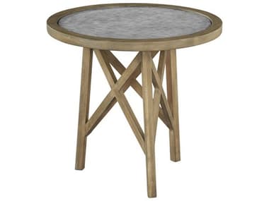 Hekman Accents Round Metal Special Reserve End Table HK27872