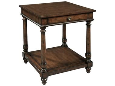 Hekman Accents 26" Square Wood End Table HK27218