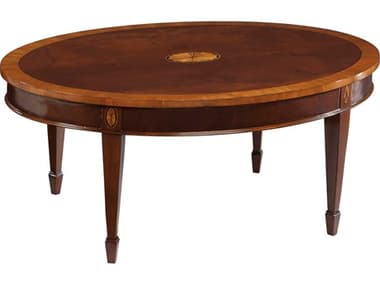 Hekman Copley Place 42&quot; Oval Wood Coffee Table HK22500