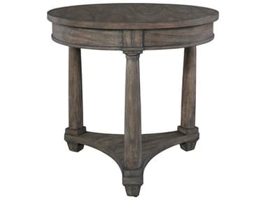 Hekman Lincoln Park 28" Round Wood End Table HK23504