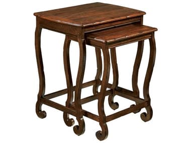 Hekman Rue De Bac Rectangular Wood Cognac End Table HK87217