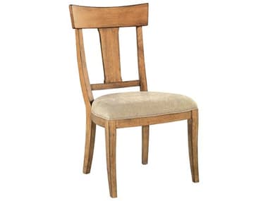 Hekman Wellington Hall Brown Fabric Upholstered Side Dining Chair HK23323