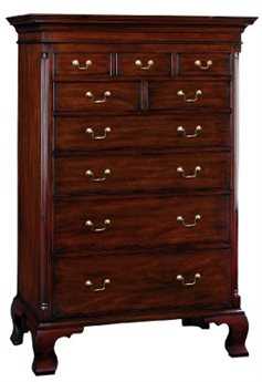 Henkel Harris 45" Wide Brown Mahogany Wood Accent Chest HH175