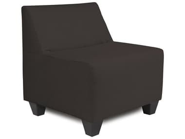 Howard Elliott Outdoor Patio Seascape Charcoal Fabric Cushion Lounge Chair HEOQ823460