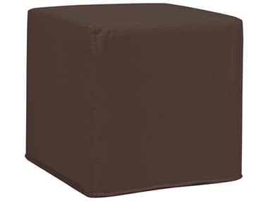 Howard Elliott Outdoor Patio Seascape Chocolate Fabric Cushion Ottoman HEOQ850462
