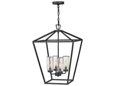 Hinkley Alford Place 4 - Light Outdoor Hanging Light HY2567MB