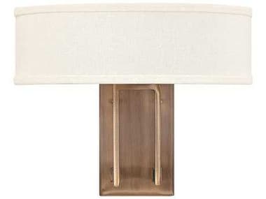 Hinkley Hampton 12" Tall 2-Light Brushed Bronze Wall Sconce HY3202BR