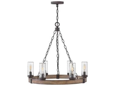 Hinkley Sawyer 6 - Light Outdoor Hanging Light HY29206SQLL