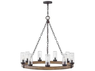 Hinkley Sawyer 9 - Light Outdoor Hanging Light HY29208SQLL