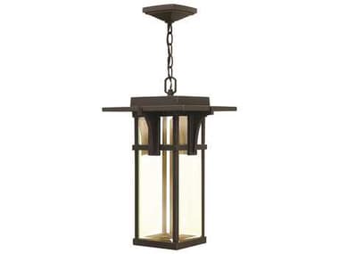 Hinkley Lighting Manhattan Oil Rubbed Bronze Outdoor Hanging Light HY2322OZLED