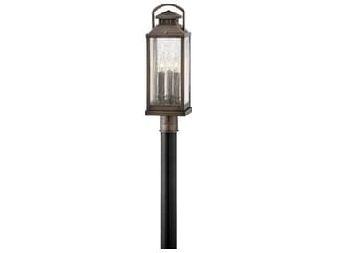 Hinkley Revere 3 - Light Outdoor Post Light HY1181BLB