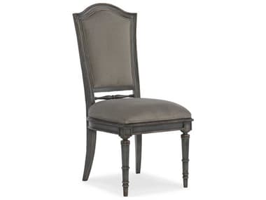 Hooker Furniture Arabella Hardwood Gray Fabric Upholstered Side Dining Chair HOO161075410GRY