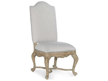 Hooker Furniture Castella Beige Fabric Upholstered Side Dining Chair HOO58787551080