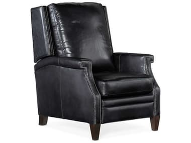 Hooker Furniture Colin Checkmate Champion / Dark Wood Push Back Recliner Chair HOORC379PB048