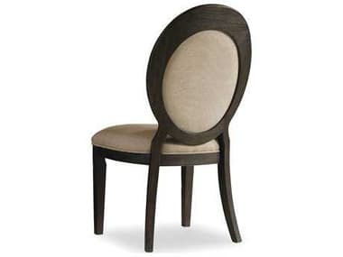 Hooker Furniture Corsica Acacia Wood Brown Fabric Upholstered Side Dining Chair HOO528075412