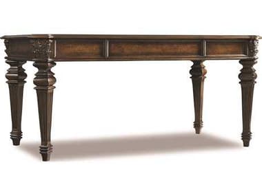 Hooker Furniture European Renaissance II Dark Rich Brown 66''L x 37''W Rectangular Writing Desk HOO37410459