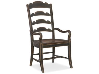 Hooker Furniture Hill Country Arm Dining Chair HOO596075300BLK