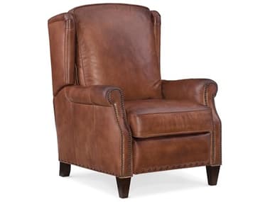 Hooker Furniture Silas 32" Brown Leather Upholstered Recliner HOORC273086