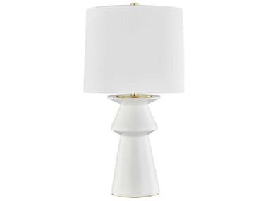 Hudson Valley Amagansett Ivory White Buffet Lamp HVL1419IV